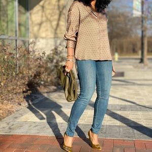 ZARA Pajama Shirt Blogger Favorite